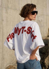 Maglia Scritta Retro