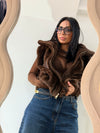 Gilet eco pelliccia Ari￼