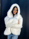 Pelliccia Eco Bianca