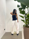 Pantalone Cotone Baggy