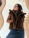 Gilet eco pelliccia Ari￼
