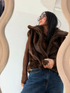 Gilet eco pelliccia Ari￼
