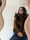 Gilet eco pelliccia Ari￼