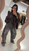 Jeans floreale