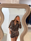 Abito Midi Animalier