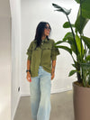 Camicia Lino Ruches
